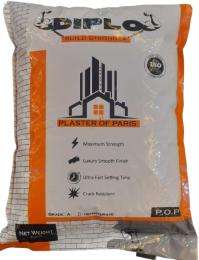 DIPLO Hemihydrate Building Gypsum Plasters 2 kg White_0