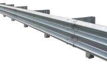 Sukrit W Beam Metal Crash Barrier Mild Steel 350 mm_0