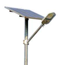 11 W Cool White LED Metal 40 Ah Solar Street Light_0