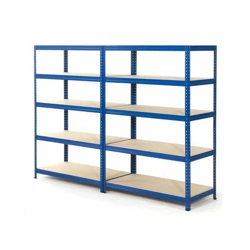 HEW Stainless Steel Slotted 5 Layers Industrial Racks 5 - 8 ft 4000 x 2000 mm_0