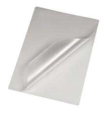 Thermal 25 micron Lamination Sheet 250 x 310 mm Transparent_0