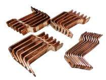 Vision Exim EC Grade Tin Plated Rectangular with Round Edges Copper Busbar_0