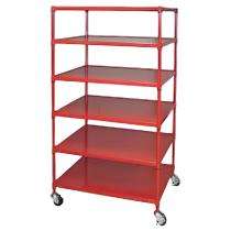 Quantes Mild Steel Angle Frame 6 Layers Industrial Racks 12 ft 7 x 2 ft_0