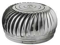 24 inch Wind Driven Roof Turbine Ventilator 200 - 1500 CFM_0