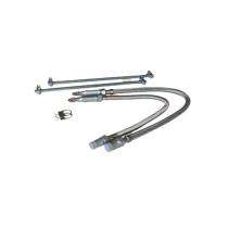 SAFETY WORLD Mild Steel 80 mm 400 - 900 mm Fire Extinguisher Discharge Hose 30 kg/cm2_0
