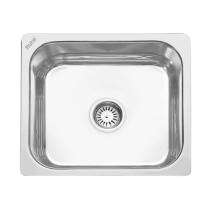 Ruhe SS 304 Kitchen Sink Single Bowl S-800 475 x 375 x 300 mm_0