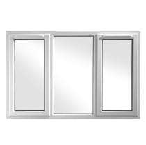 POLYCRAFT Sliding UPVC UPVC Windows 6 x 4 ft SP04_0