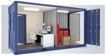 PERFECTPAUSE Mild Steel 8 ft Prefabricated Shelter_0