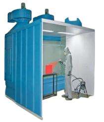 Synco 3 x 2.7 x 2.45 m Spray Paint Booth SWC-2000 9000 CMH 2.25 kW_0