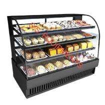 SSE 4 Shelves Food Display Counter Black_0