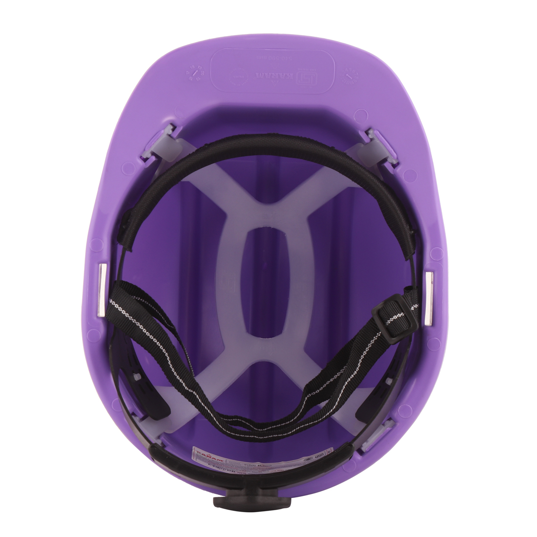 Karam Polymer Violet Air Ventilated Safety Helmets PN521_4