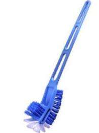 LIMPO Polypropylene Toilet Cleaning Brush Plastic Handle Blue_0
