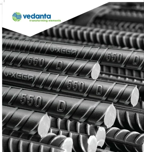 Vedanta 12 mm Fe 550D TMT Bars 6 m IS 1786_0