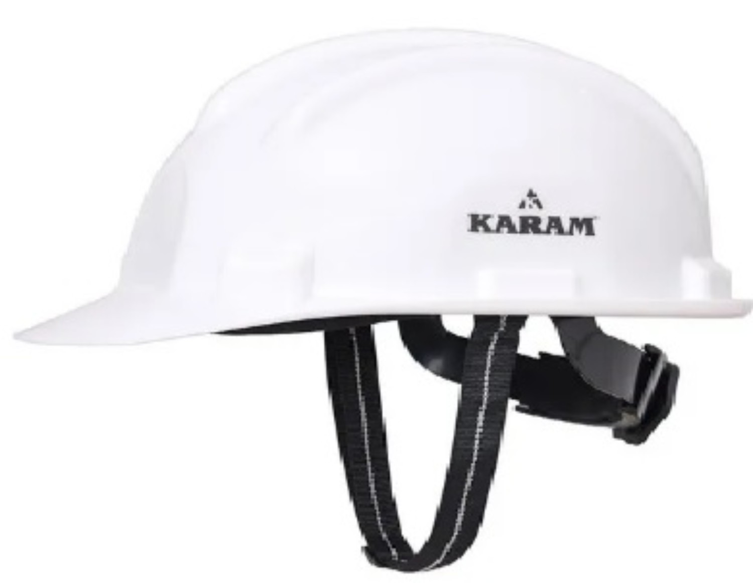Plastic White Air Ventilated Safety Helmets_0