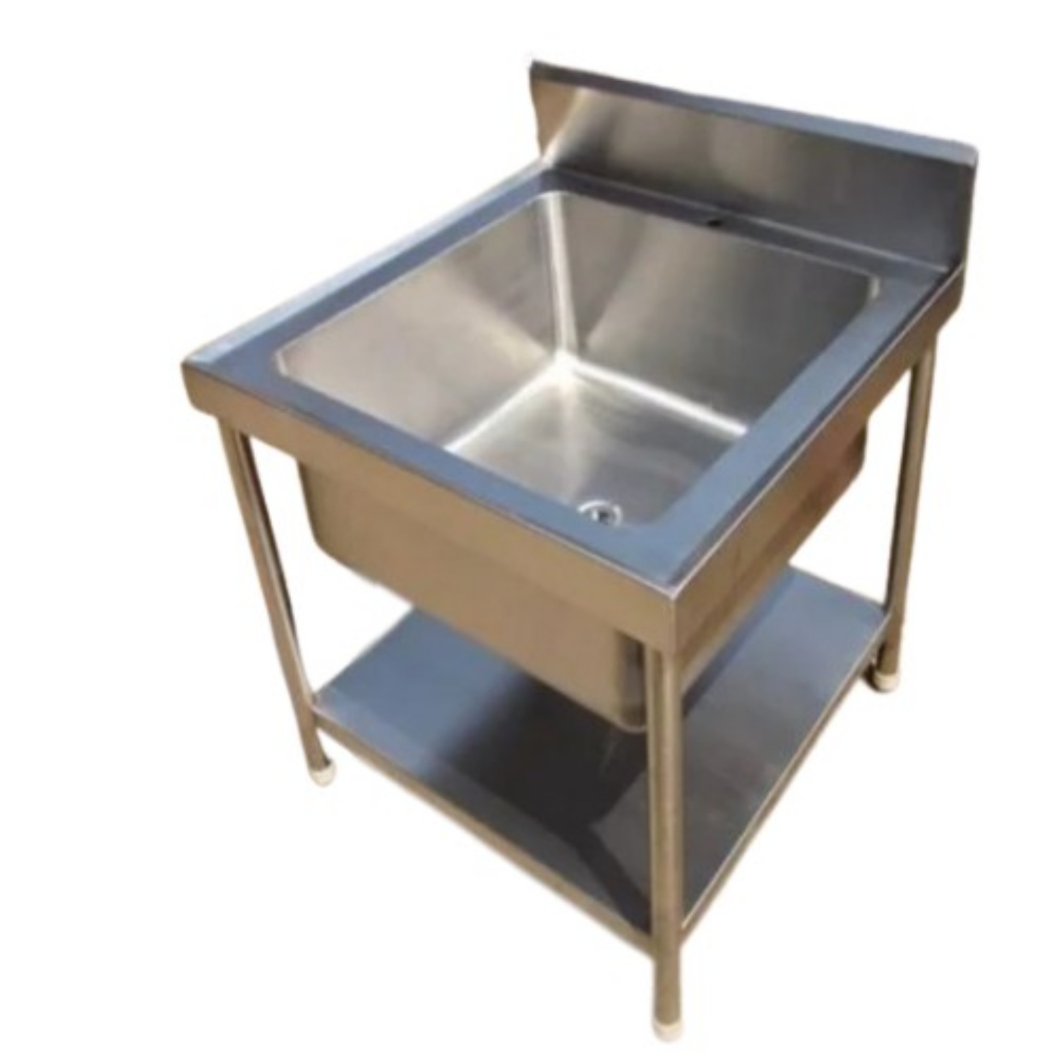 Harsh Stainless Steel Kitchen Sink Single Bowl MF-01 24 x 18 x 9 inch_0