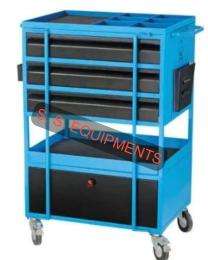 SSE 4 Drawer Stainless Steel Tool Trolley_0