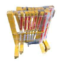 Safetywala Mild Steel Expandable Road Barrier RB4X12FT_0