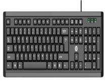 HP Wired Computer Keyboard_0