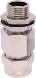 GLOBEX Brass Double Compression Glands Nickel Plated 1.25 inch ET_0