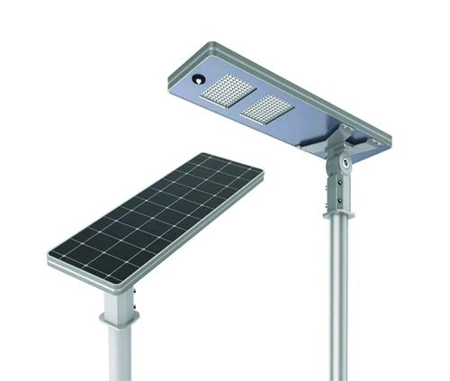 RJ Solar Cool White Polycrystalline LED Aluminium 13 Ah Solar Street Light_0