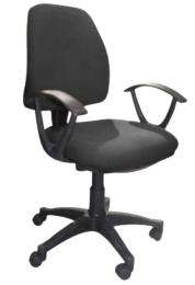 Sudesh Revolving Black 985 x 635 x 605 mm Polyester Office Chairs_0