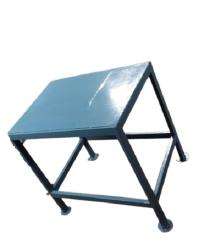 Office Stainless Steel Table 1200 x 800 x 50 mm Grey_0