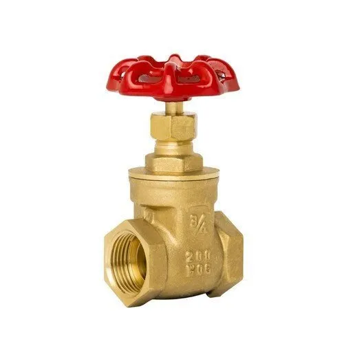 HSC 4 inch Manual Brass Gate Valves Threaded_0