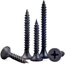 Cosmos Bugle Head Needle Point Drywall Screw 6 x 50 mm Steel Black Phosphated_0