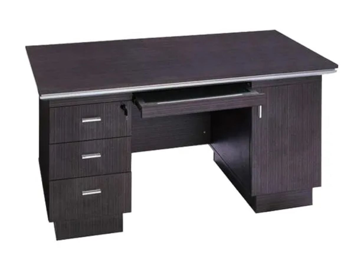 Executive Office Tables Dark Brown Wooden_0