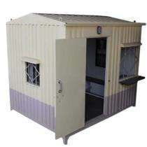 Metasteel Mild Steel 8.5 ft Portable Security Cabin_0