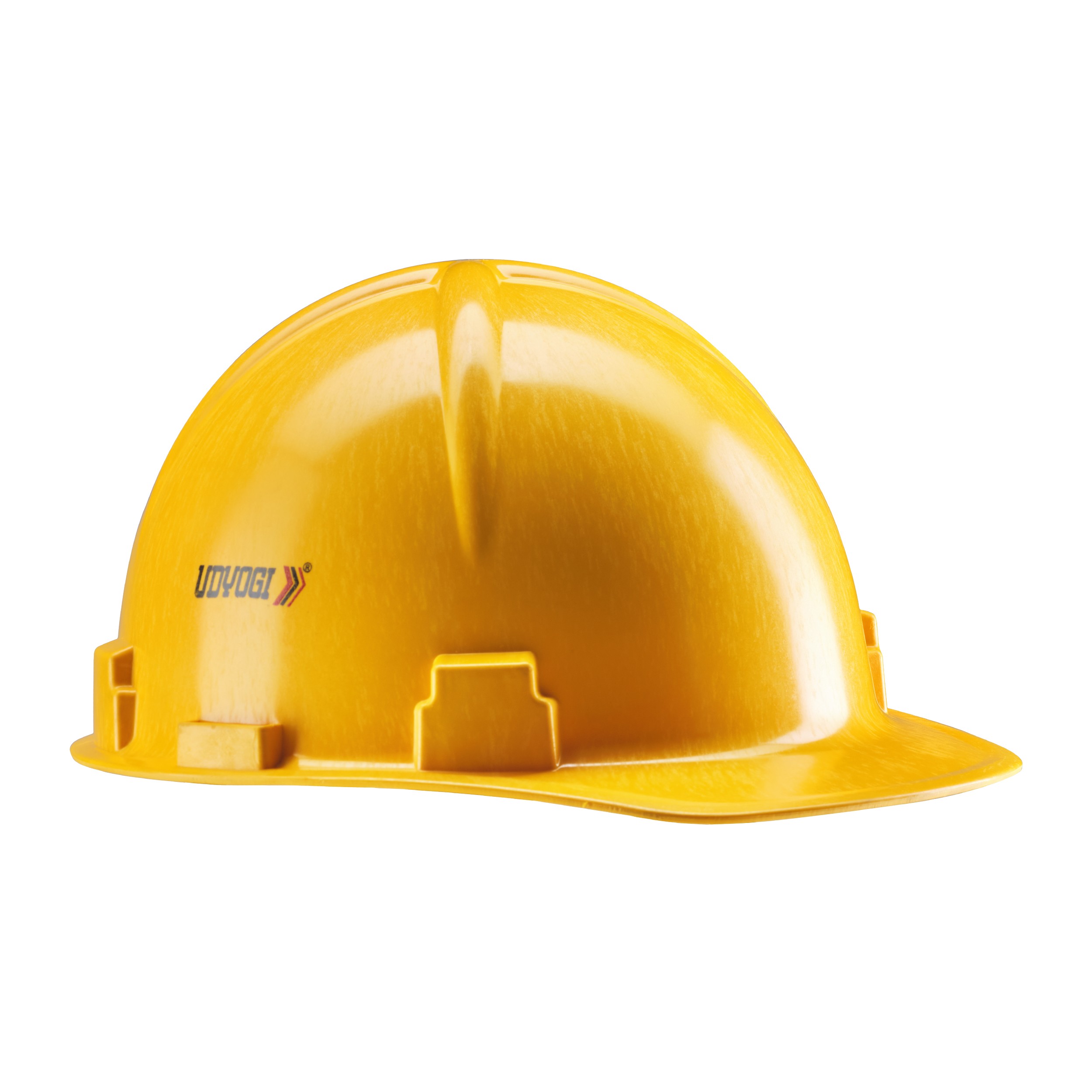 Udyogi FRP Yellow Air Ventilated Safety Helmets Thermoguard 9000 Series_0