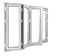 ENCRAFT Fold and Slide UPVC UPVC Windows 8 x 6 ft TS03_0