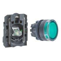 Schneider Electric 6 A Illuminated Push Button Switch XB5AW18B1N_0