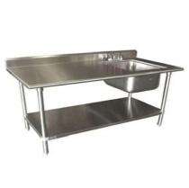 Sun Engineering Stainless Steel Kitchen Sink Single Bowl SEE-HWS 48 x 18 x 9 inch_0