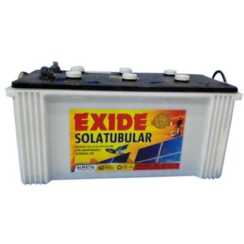 EXIDE Tubular 12 V 75 Ah Lead Acid Batteries_0