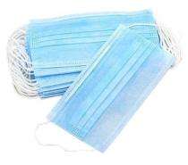HEAPRO Disposable Cotton Nose Masks M Blue_0