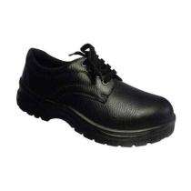 HEAPRO Real Leather Steel Toe Safety Shoes Black_0