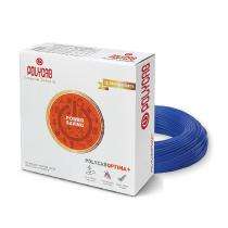 Polycab 0.75 sqmm FRLF Optima+ Electric Wire Blue 90 m_0