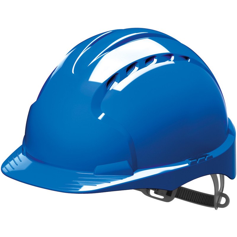 Karam ABS Blue Air Ventilated Safety Helmets_0