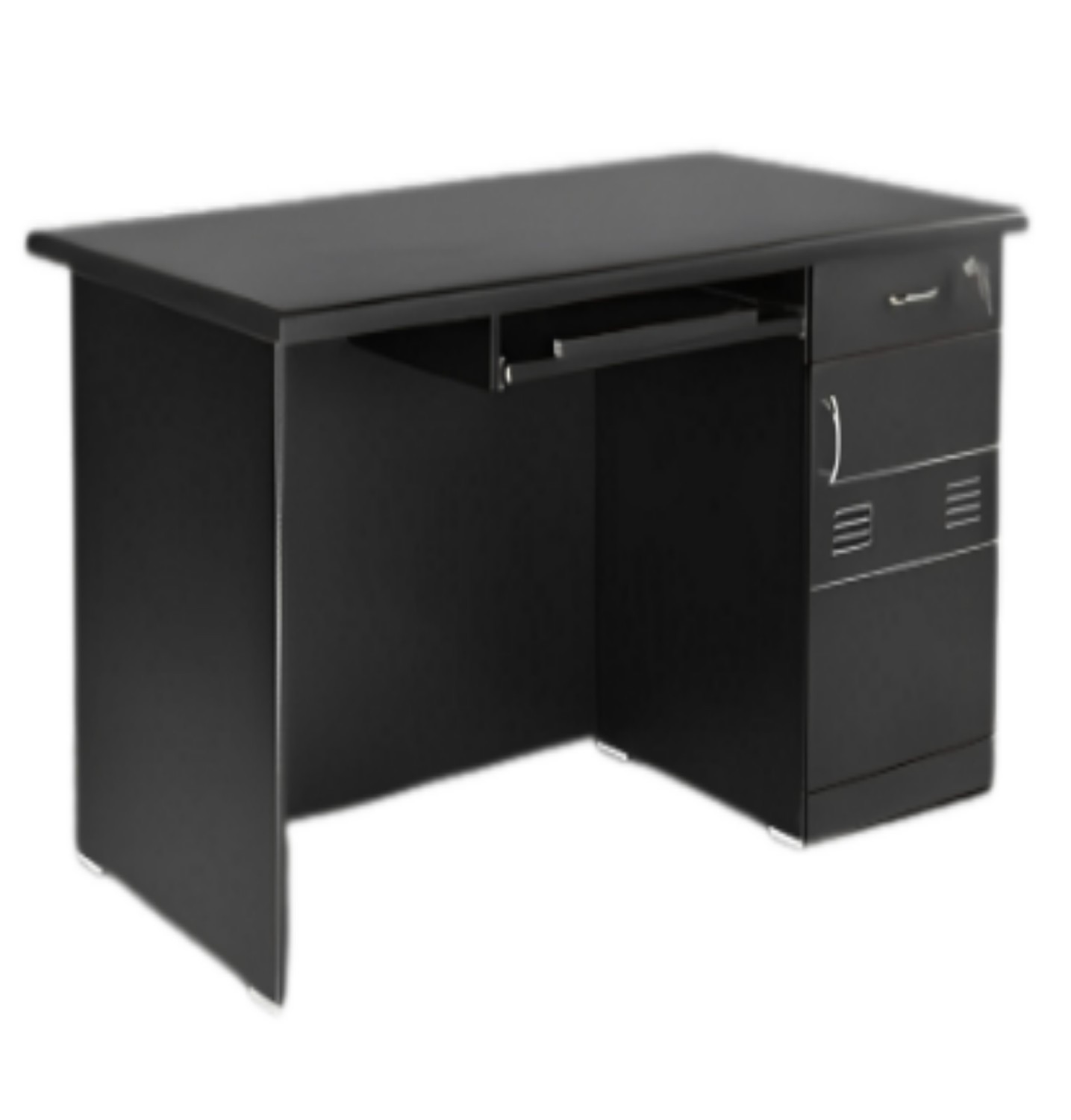 Computer Office Tables Black Wooden_0