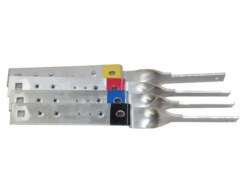 ETP Grade Tin Plated Rectangular with Round Edges Copper Busbar_0