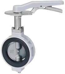AIRA 100 mm Hand Lever Aluminium Butterfly Valve BV01_0