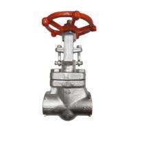 AT DN 80 mm Manual Cast Steel Gate Valves Threaded_0