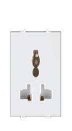 ANCHOR 6 A White 3 Pin Plug Electrical Sockets_0