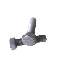 M20 x 80 Hex Head Screw 4.6 Galvanized ISO 4017_0