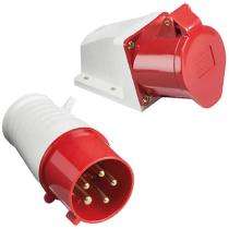 Plastic 5 Pin 440 V Industrial Plug_0