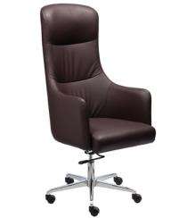 Neeman Revolving Brown 985 x 635 x 600 mm Wooden Office Chairs_0