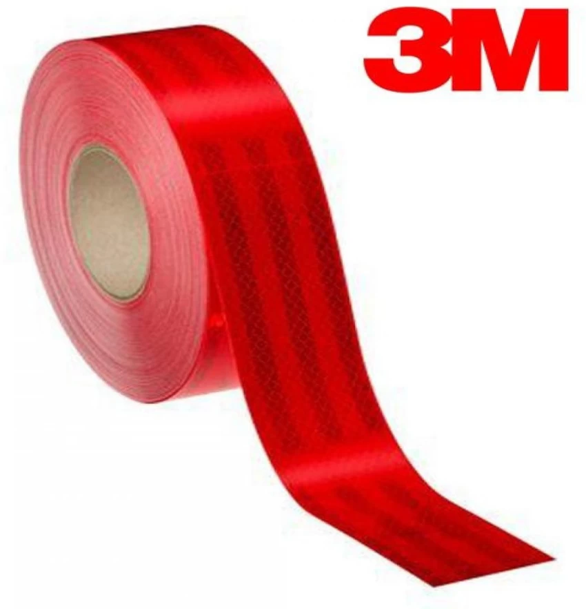 3M Caution Retro Reflective Tapes Red_0