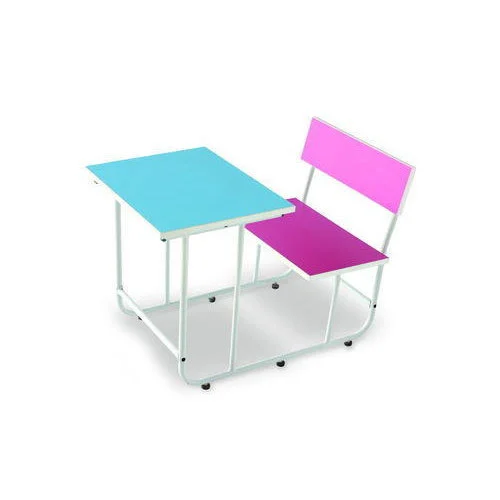 Mild Steel 2 Seater Student Bench Desk 2 x 2 x 3 ft_0
