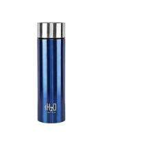 Cello 1000 mL Stainless Steel Blue Flask Bottle_0